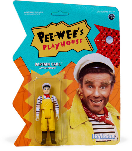 Pee Wee's Playhouse ReAction Figures - Captain Carl