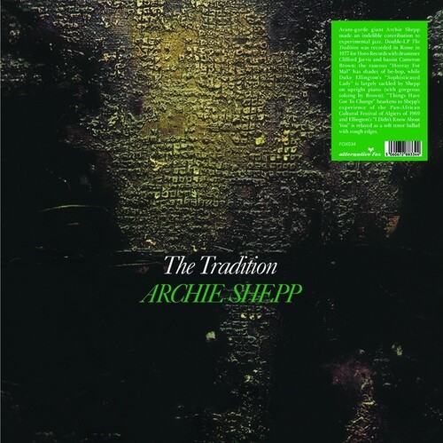 Archie Shepp - Tradition (2pk) vinyl record cover