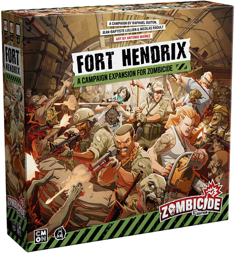 ZOMBICIDE 2ND ED FORT HENDRIX EXP FOR ZOMBICIDE