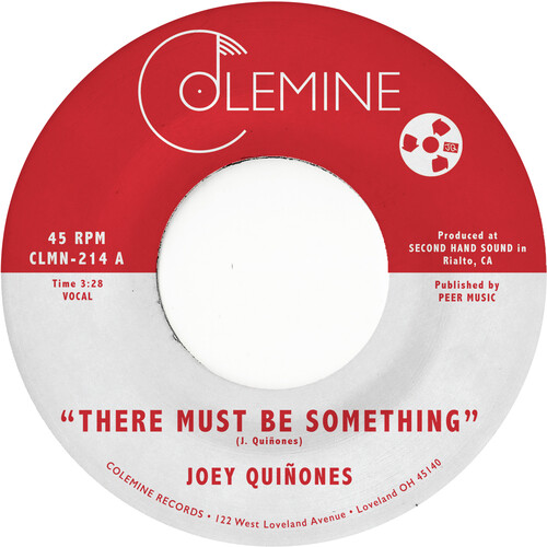 Joey Quinones - There Must Be Something (Clear) [Colored Vinyl] [Clear Vinyl]