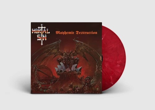 Mortal Sin - Mayhemic Destruction [Colored Vinyl] (Red) (Uk)