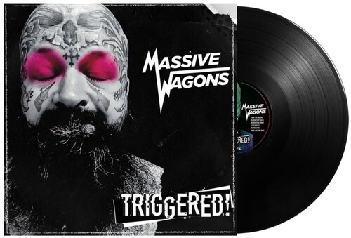 Massive Wagons - Triggered vinyl record cover