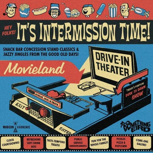 Something Weird - Hey Folks! It's Intermission Time! [Colored Vinyl] (Ylw)