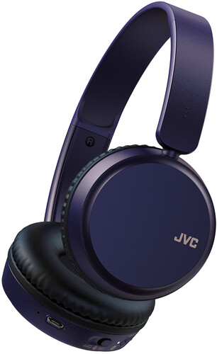 JVC HAS36WA BLUETOOTH 5.2 HEADPHONES OE BLUE