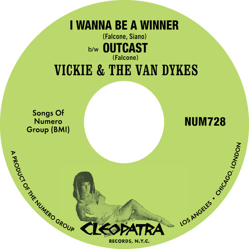 Vickie & The Van Dykes - I Wanna Be a Winner b/w Outcast [Vinyl Single]