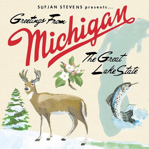 Sufjan Stevens - Michigan - Peach [Colored Vinyl] (Pech)
