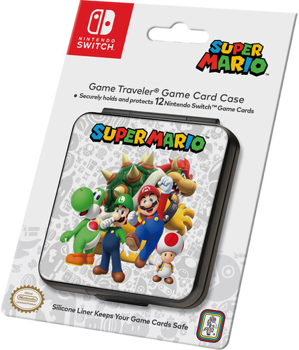 RDS SWI GAME 12 CARD CASE W/  SUPER MARIO AND CHAR