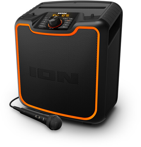 ION IPA130 SPORT XL PRTBL BT TLGTE SPKR BLK/ ORANGE