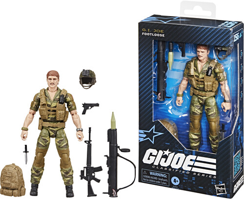 Hasbro Collectibles - G.I. Joe - Classified Series - #156, Footloose Action Figure