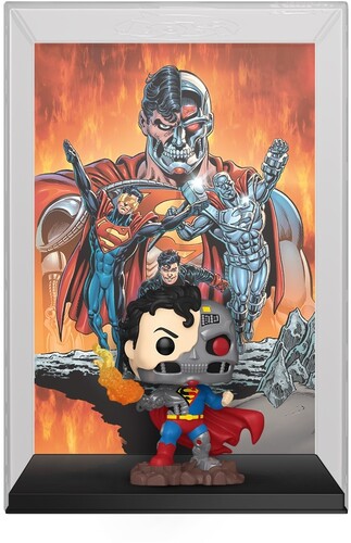 FUNKO POP COMIC COVER DC CYBORG SUPERMAN