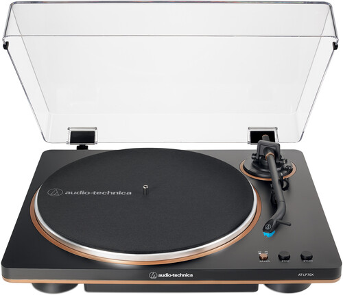 AUDIO TECHNICA ATLP70XBZ TURNTABLE AUTO BLK/ BRNZ