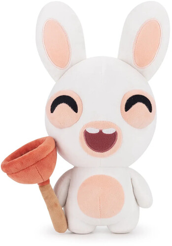 RABBIDS PLUNGER PLUSH (9IN)