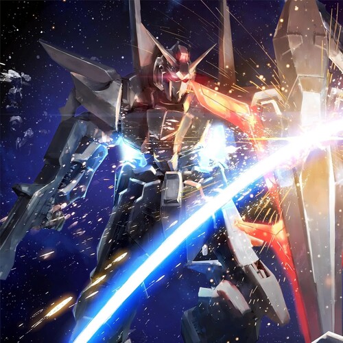 Mobile Suit Gundam: Silver Phantom - O.S.T. (Blue) - Mobile Suit Gundam: Silver Phantom - O.S.T. (Blue) vinyl record cover