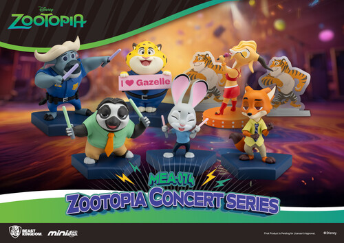 ZOOTOPIA CONCERT SERIES BLIND BOX SET 6CT