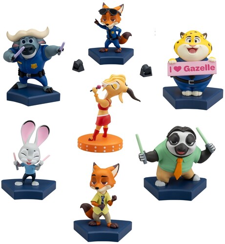 ZOOTOPIA CONCERT SERIES BLIND BOX SET 6CT