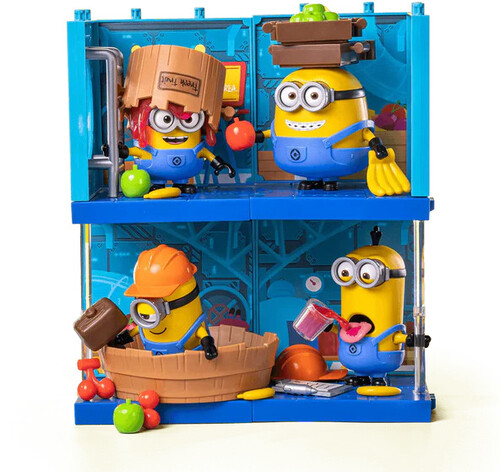 Blokees - Minions - PreCool Series - 01: Jelly Factory Model Kit Display