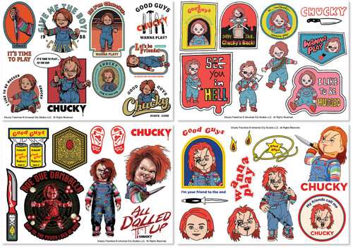 CHUCKY TECH DECALS