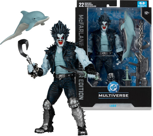 DC MCFARLANE COLLECTOR EDITION 7IN WV14 LOBO