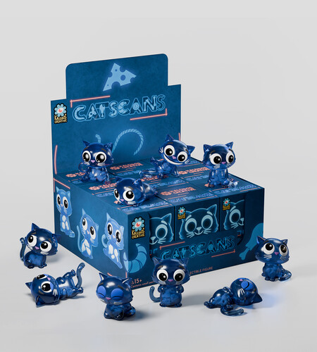 Kaleidos Catscans: Series 1 Blind Box with 9-Piece PDQ