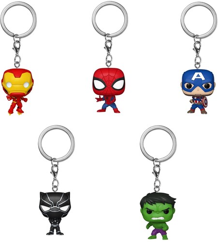 POP KEYCHAIN MARVEL COMICS ONE RANDOM POP KEYCHAIN