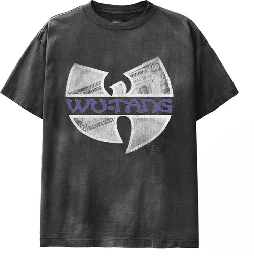 WU-TANG CLAN MONEY T-SHIRT LARGE (GRAY)