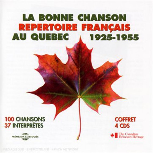 La Bonne Chanson Au Quebec-Repertoire Francais 1