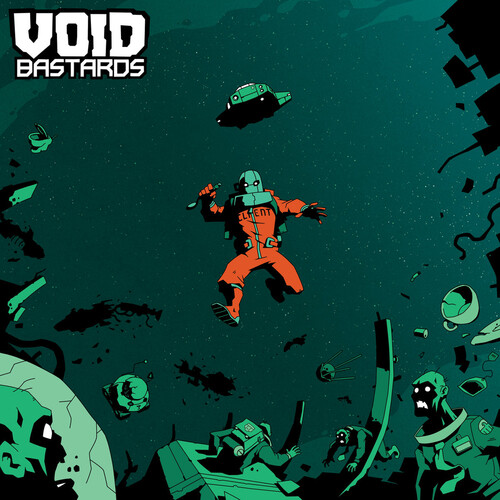 Ryan Roth Blk Grn - Void Bastards (Original Soundtrack) (Green with Black Splatter)