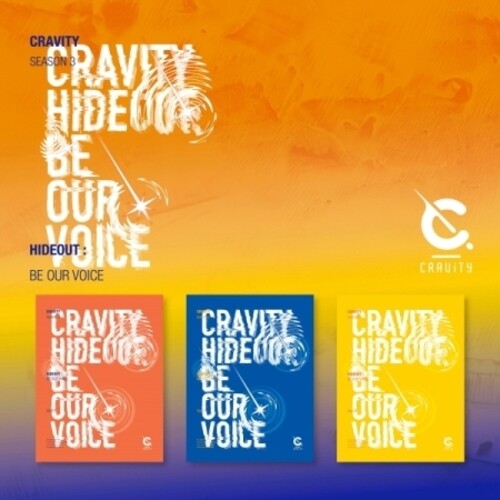 Cravity Season3. : Hideout: Be Our Voice (Random Cover) (incl. 132pg Photobook, Photocard, Sticker + Polaroid Photocard)