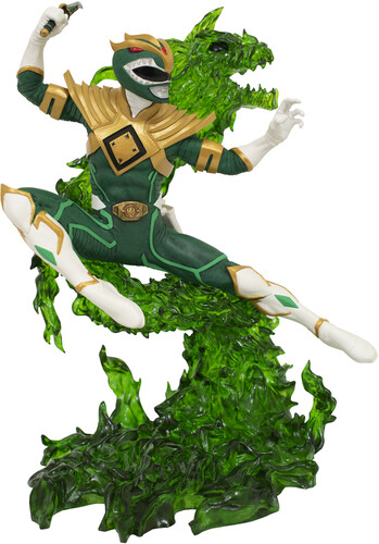 POWER RANGERS GALLERY GREEN RANGER PVC STATUE