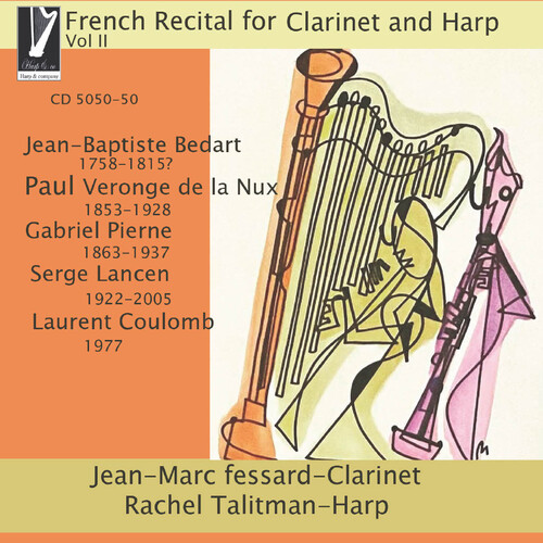 Fessard, Jean-Marc / Talitman, Rachel - French Recital For Clarinet & Harp Vol II