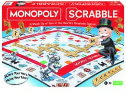 MONOPOLY SCRABBLE MASHUP OF TWO GREATEST GAMES