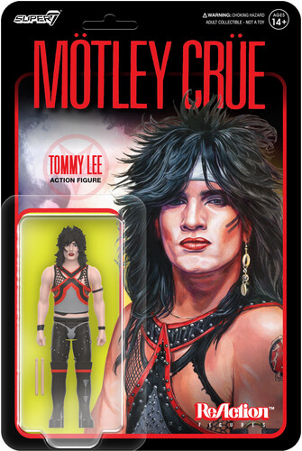 Super7 - Motley Crue Reaction W1 - Tommy Lee (Shou - Super7 - Motley Crue Reaction W1 - Tommy Lee (Shou vinyl record cover