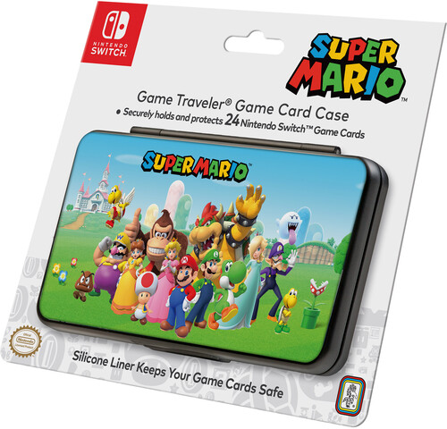 Switch Accessory: Case - RDS 24 Game Card Case - Super Mario and Characters: Officially Licensed by Nintendo