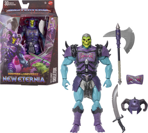 Mattel Collectible - Masters of the Universe Masterverse New Eternia Battle Armor Skeletor (He-Man, MOTU)