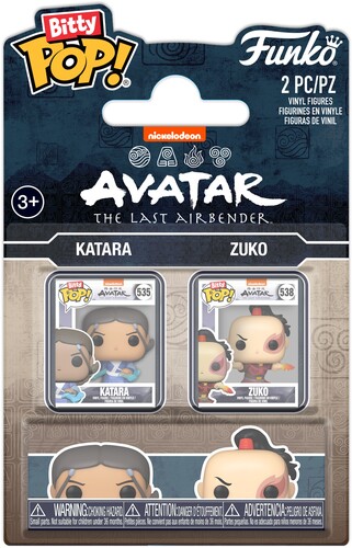 Funko Bitty POP!: Avatar: The Last Airbender 2-Pack - Katara & Zuko