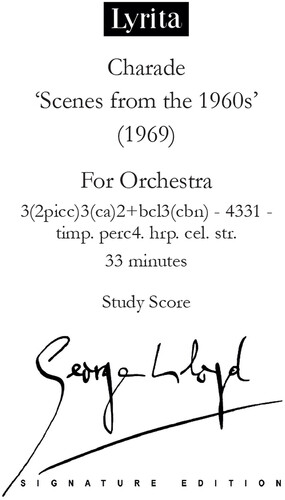Charade - Study Score
