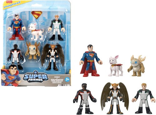 IMAGINEXT DC SUPER FRIENDS SUPERMAN MULTIPACK
