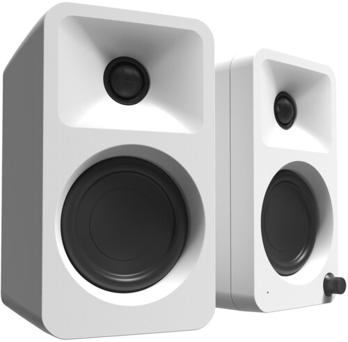 Kanto ORA MW Bluetooth Powered Reference Desktop Speakers - 100 Watts (White)