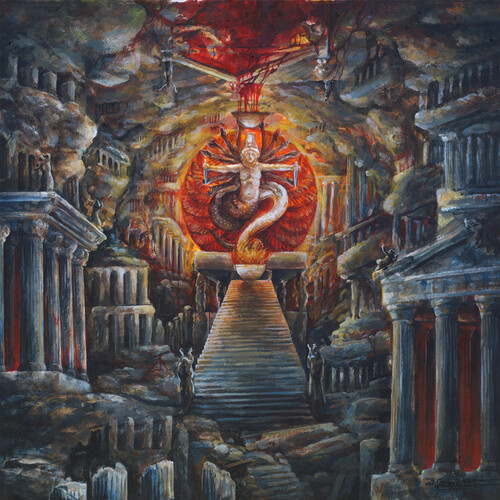 Ensanguinate - Death Saturnalia vinyl record cover