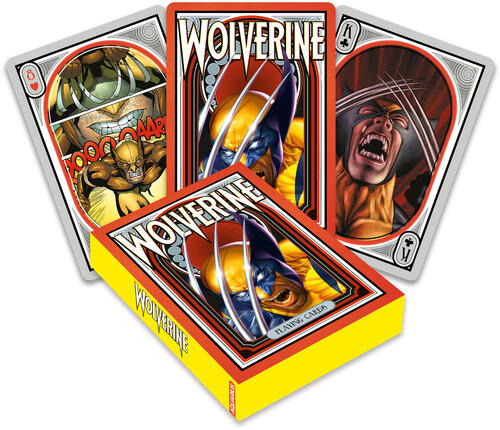 MARVEL WOLVERINE NOUVEAU PLAYING CARDS