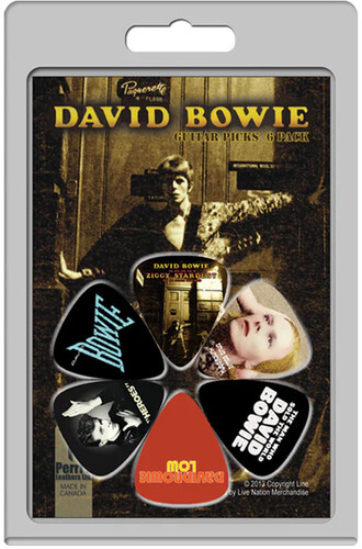 PERRI DAVID BOWIE ICON GUITAR PICKS (6 PACK)|alliance entertainment