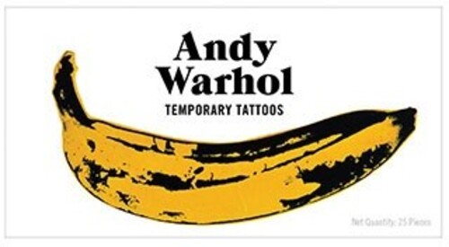 Andy Warhol Temporary Tattoo Set