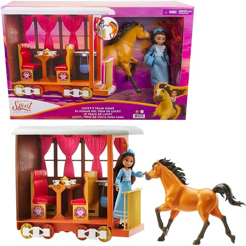 Spirit - Mattel - Spirit Lucky's Train Home