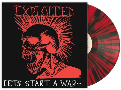 Exploited - Let's Start A War... (Blk) [Colored Vinyl] [Limited Edition] (Ofgv)