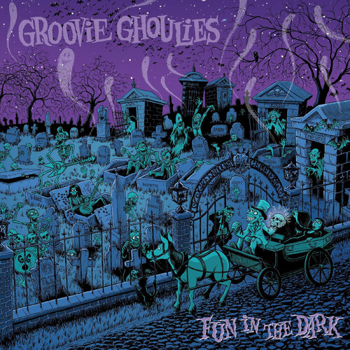 Groovie Ghoulies - Fun In The Dark (Blue) [Clear Vinyl] (Smok)
