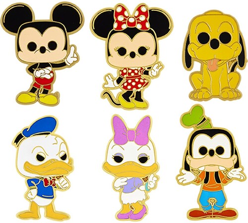 DISNEY - SENSATIONAL 6 ENAMEL PINS 6PACK (ONE RAND