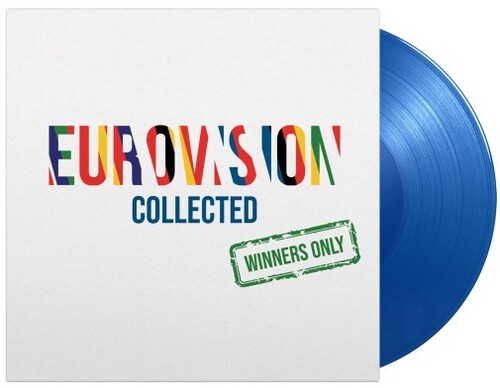 Eurovision Collected: Winners Only / Various - Limited 180-Gram Blue Colored Vinyl