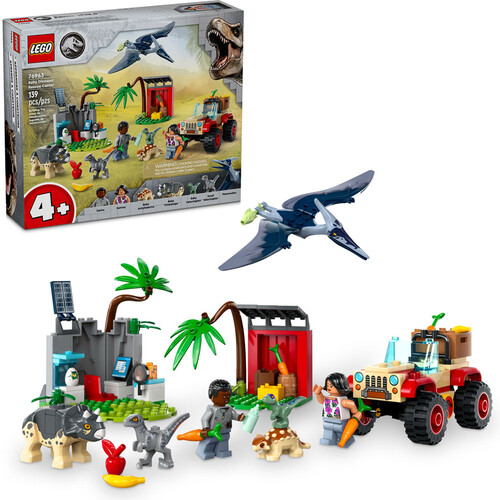 LEGO JURASSIC WORLD BABY DINOSAUR RESCUE CENTER