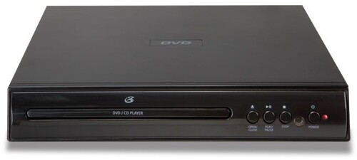 GPX D200B DVD/CD Player Progressive Scan 2 Channel (Black)
