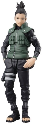 Tamashii Nations - Naruto: Shippuden - S.H.Figuarts - Shikamaru Nara (Brilliant Strategist) Action Figure